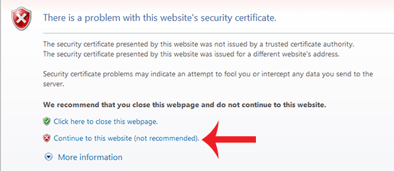 رفع خطای اتصال به درگاه پرداخت در Internet Explorer